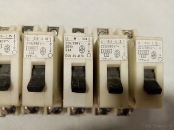 istič 1 fázový SEZ Krompachy 6A, 10A - 3