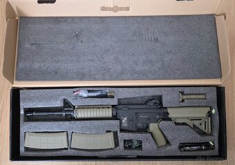 Airsoft Delta Armory M4 AR15 RIS Charlie HT Half Tan - 3