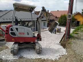 Zemné práce minibager, bagrom, odvoz, dovoz, dumper - 3