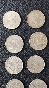 28 ks strieborných mincí. - 3