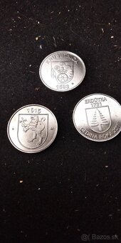 Zberateľské suveníry Mince obce na Orave - 3