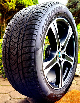 alu R19 5x120, zimné pneu, dvojrozmer, BMW X6 /+X5/ - 3