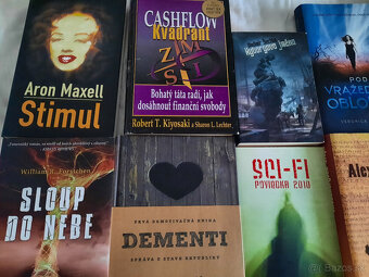 Knihy - rozne sci-fi, fantasy, akcne, thrillery, krimi - 3