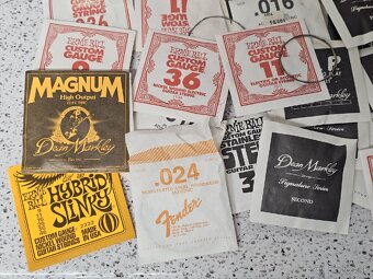 Struny na gitaru - Fender / Vinci / Music star Rotor Orange - 3