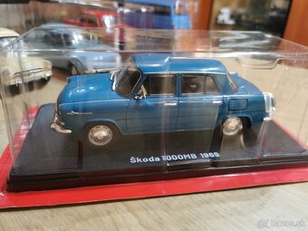 Modely aut škoda 1:24 hachette - 3