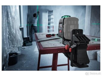 Parkside krížový líniový laser 3 x 360° + batéria 4Ah + nab. - 3