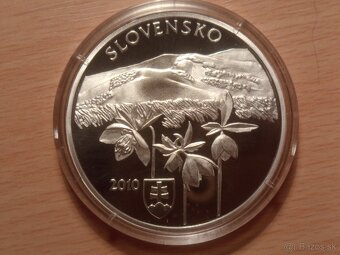 Národný park Poloniny 2019 20€ PROOF – Investičné striebro - 3