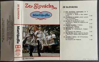 🎶 Mistříňanka - Ze Slovácka (Originálna Audiokazeta) 🎶 - 3