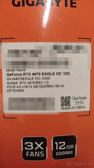RTX 4070 Eagle OC 12GB - 3