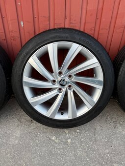 Originál elektróny Skoda Octavia R18 LETNÉ 225/45R18 - 3