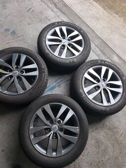Alu disky 5x114,3 r15 na Mazda, Kia, Hyundai pneu 195/65 r15 - 3