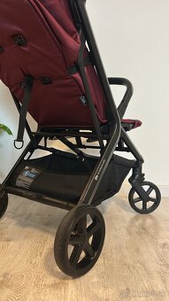 Športový kočík - Kinderkraft Select Nubi 3 Dark Ruby - 3