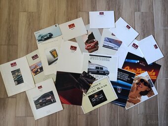 Prospekty Rover, Triumph, TVR, Lotus - od 50. let. - 3