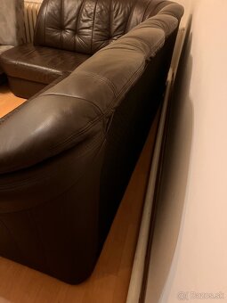 Koženný rozkladací gauč - 3