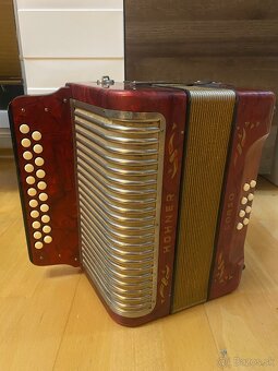 Heligonka Harmonika Hohner Corso CF 3hlas Začiatočník - 3