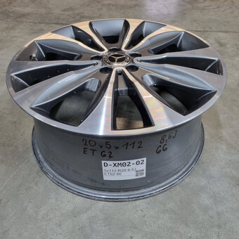 Hliníkové disky 5x112 R20 8,5J ET62 - 3