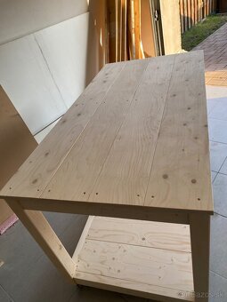 Predám drevený stol - 3