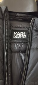 KARL LAGERFELD teplá zimná bunda - 3