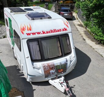 Predám obytný karavan, veľmi zachovalý s bohatou výbavou - 3