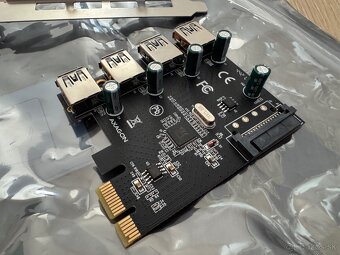 AXAGON PCEU‑430VL – USB 3.0 PCIe karta, nepoužitá - 3