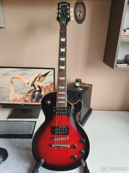 Predám Epiphone Slash Les Paul Standart Vermillion Burst - 3