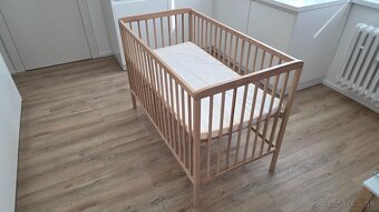 Detská postieľka 120x60, buk - 3