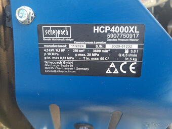 Benzinova wapka Scheppach HCP 4000 XL - 3