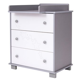 Komoda s prebaľovacím pultom - Viac farieb - 3