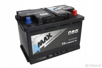 Štartovací akumulátor BAT77/760R/4MAX - 3