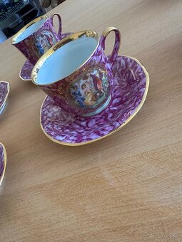 Porcelánový kávový servis EVRO – Made in Czechoslovakia - 3