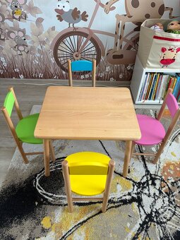 Detský stolik so stoličkami - 3