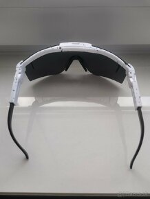Športové slnečné okuliare Pit Viper (biele-sivé sklo) - 3