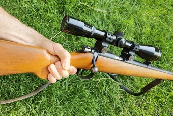 Predám malokalibrovku ZKM 451 (.22 LR) s optikou - 3
