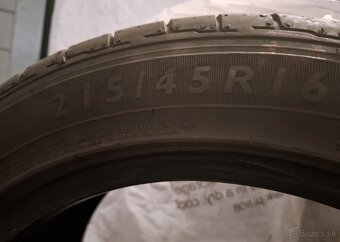 Letné pneumatiky DUNLOP 215/45R16 - 3