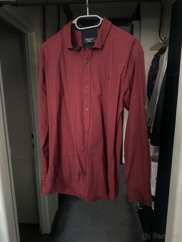 Pánske košele slim fit XL - 3