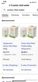Swiss Vital Water 600g - 3