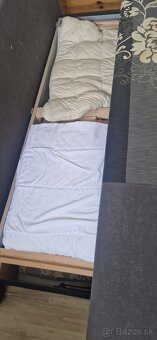 Predáme roztahovací gauč s úložným priestorom.Zanovný. - 3