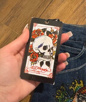 ed hardy sukňa denim skirt - 3