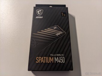 MSI SPATIUM M450 1TB, M.2 2280, NVMe v záruke - 3