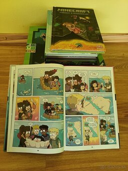 Minecraft spoločenska hra + komiksy - 3