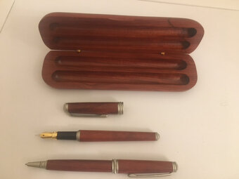 Kvalitné perá s kazetami-retro - 3