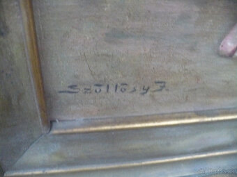 starožitný obraz akt - 3