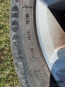 Predám gumy plus elektróny 205/55R16 - 3
