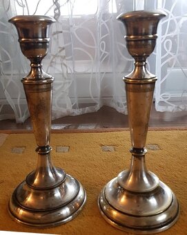 art deco svietniky, svietniky Sandrik a soška anjela, amfora - 3