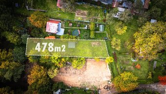 Záhrada s chatkou, výmera 478 m2 - Kavečany - 3