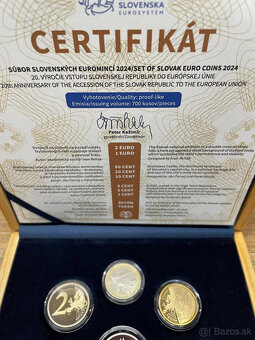 Sada mincí NBS 2024 - 20. výročie vstupu SR do EU proof - 3