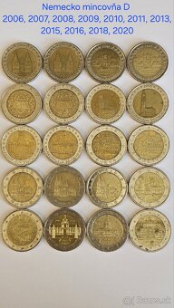 Obehové pamätné 2€ mince EÚ - 3