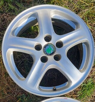 Alu kola 5x100 R15 Škoda - 3