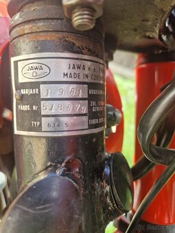 Patina Jawa 350 typ 634 l stk 29 - 3