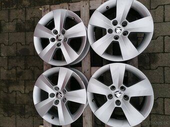 5x100 R15 elektrony Škoda, VW, Seat + pneumatiky - 3